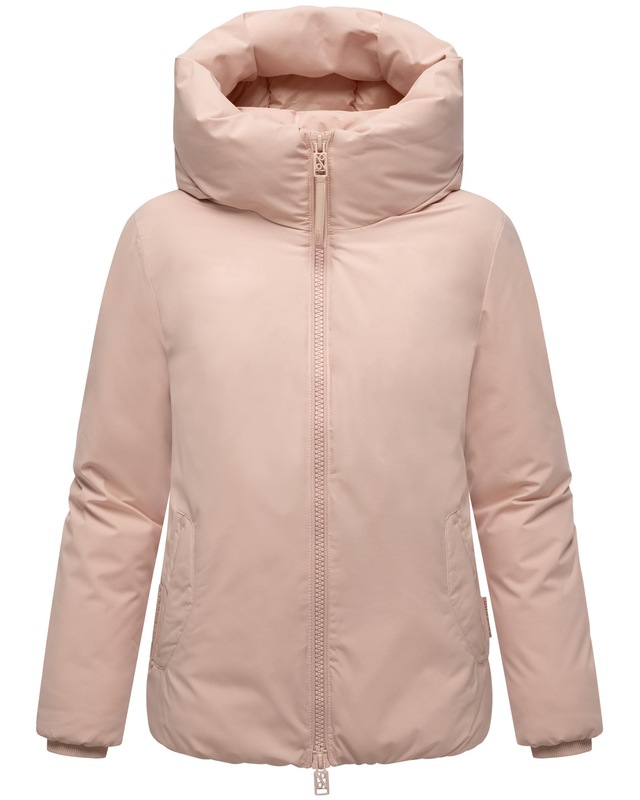 Navahoo Winterjacke »Blütenlicht 14« mit Kapuze Warme Damenjacke mit hohem Kragen