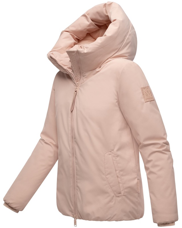 Navahoo Winterjacke »Blütenlicht 14« mit Kapuze Warme Damenjacke mit hohem Kragen