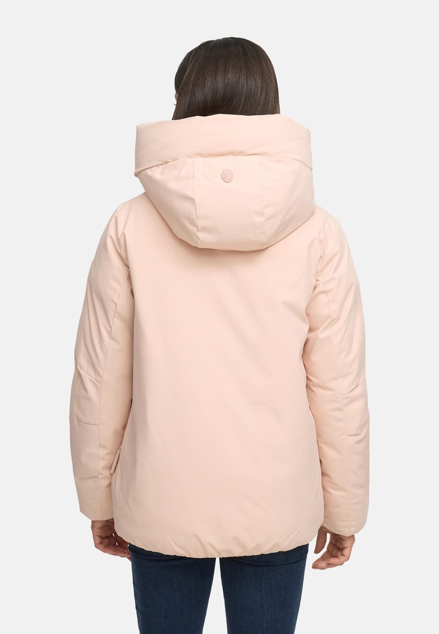 Navahoo Winterjacke »Blütenlicht 14« mit Kapuze Warme Damenjacke mit hohem Kragen