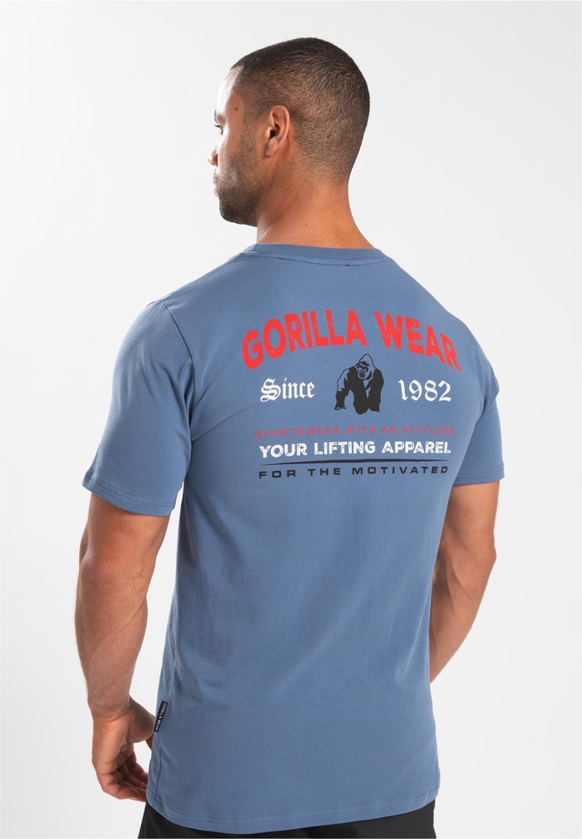 Gorilla Wear Funktionsshirt »Warren« mit großem Backprint