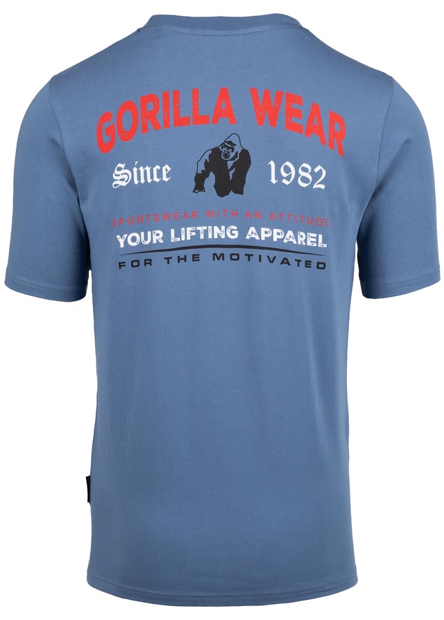 Gorilla Wear Funktionsshirt »Warren« mit großem Backprint