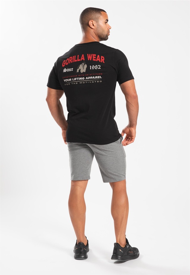 Gorilla Wear Funktionsshirt »Warren« mit großem Backprint