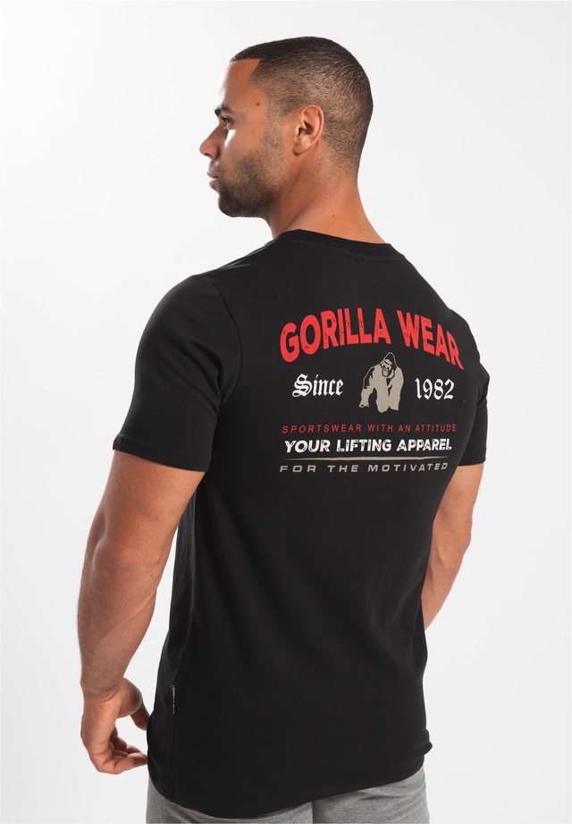 Gorilla Wear Funktionsshirt »Warren« mit großem Backprint