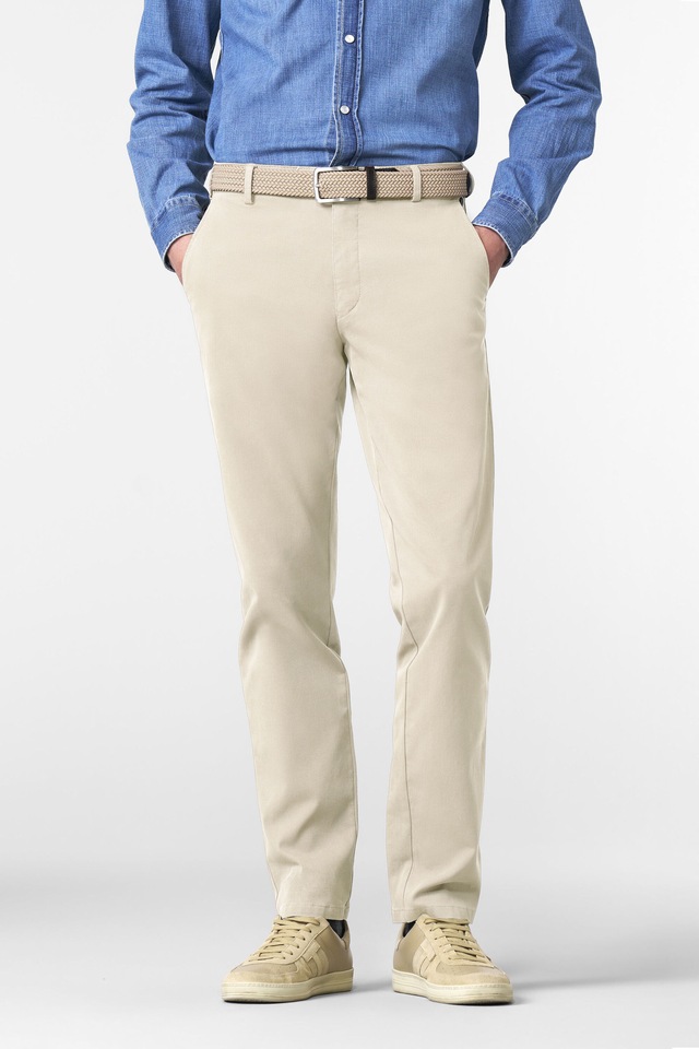 MEYER Chinos »BONN« aus Winter-Canvas