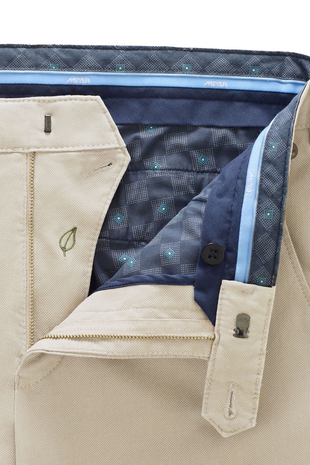 MEYER Chinos »BONN« aus Winter-Canvas