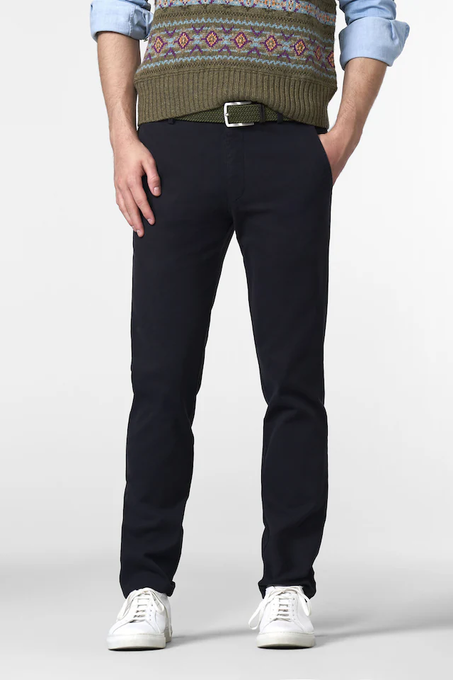 MEYER Chinos »BONN« aus Winter-Canvas