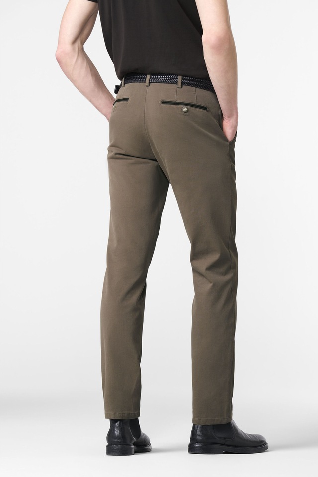 MEYER Chinos »BONN« aus Winter-Canvas