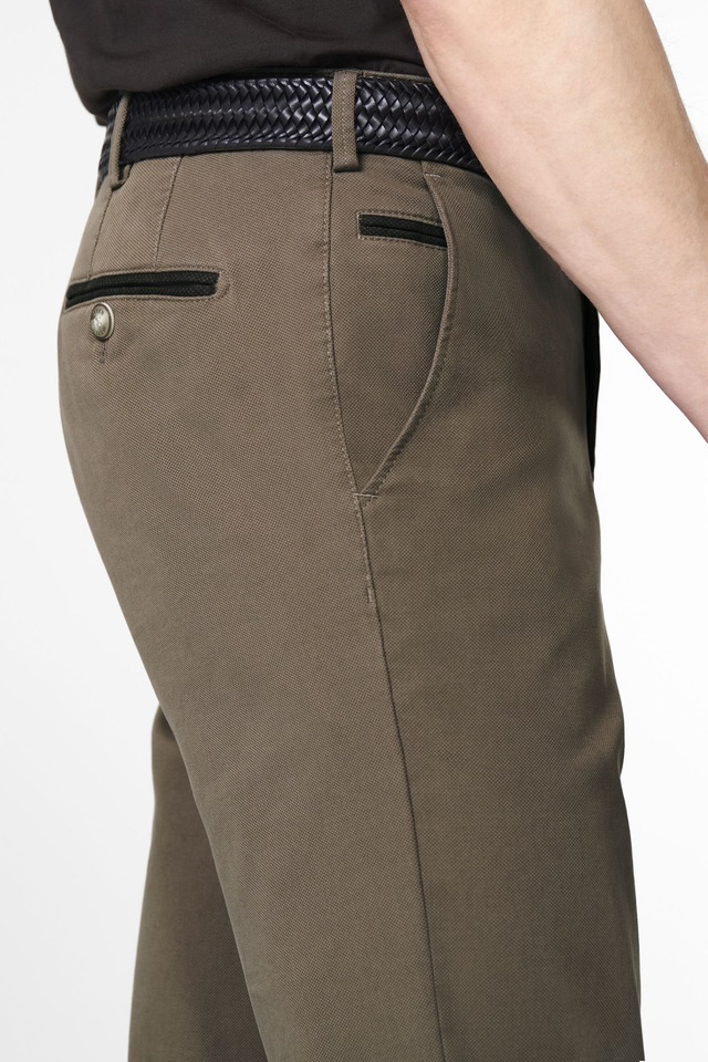 MEYER Chinos »BONN« aus Winter-Canvas