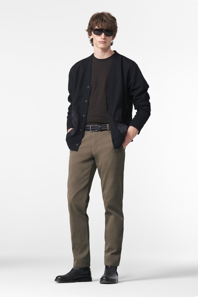 MEYER Chinos »BONN« aus Winter-Canvas