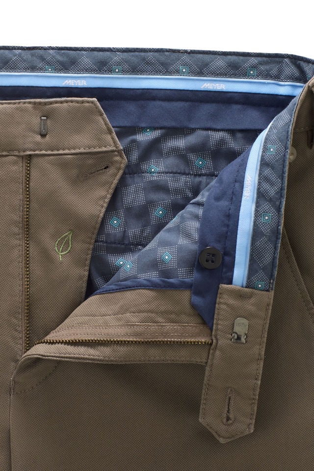 MEYER Chinos »BONN« aus Winter-Canvas