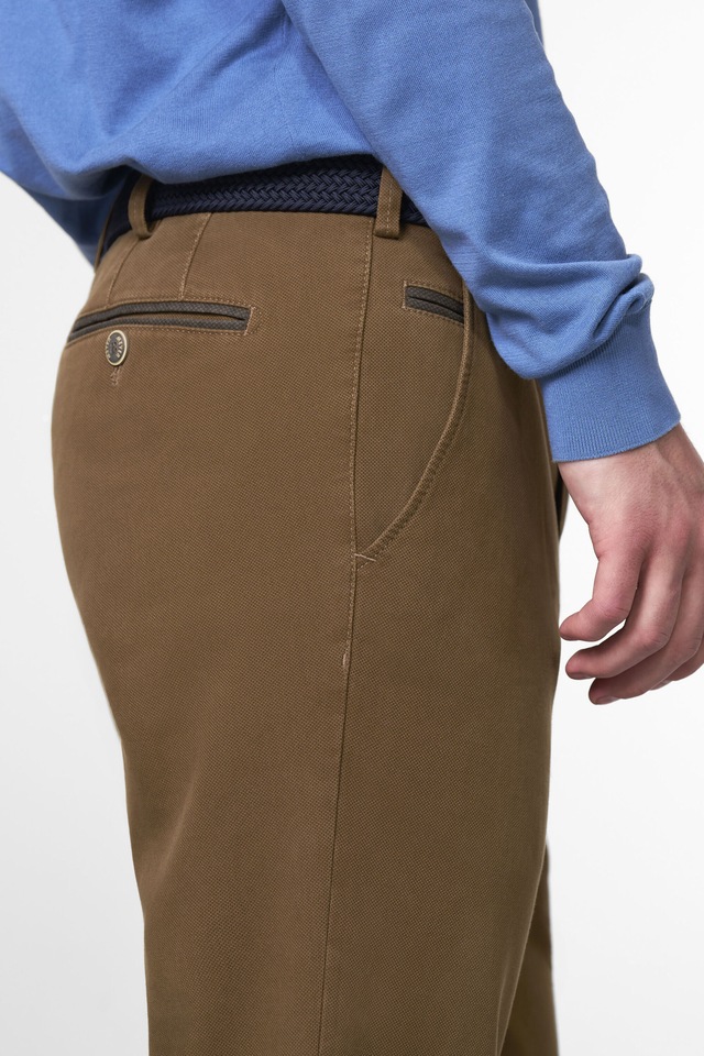 MEYER Chinos »BONN« aus Winter-Canvas