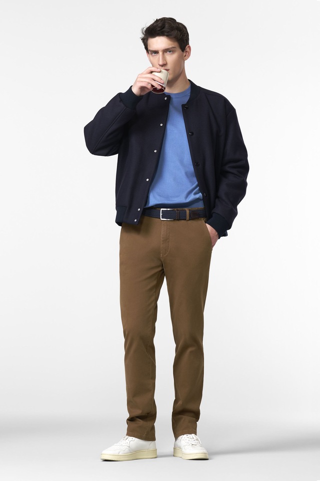 MEYER Chinos »BONN« aus Winter-Canvas