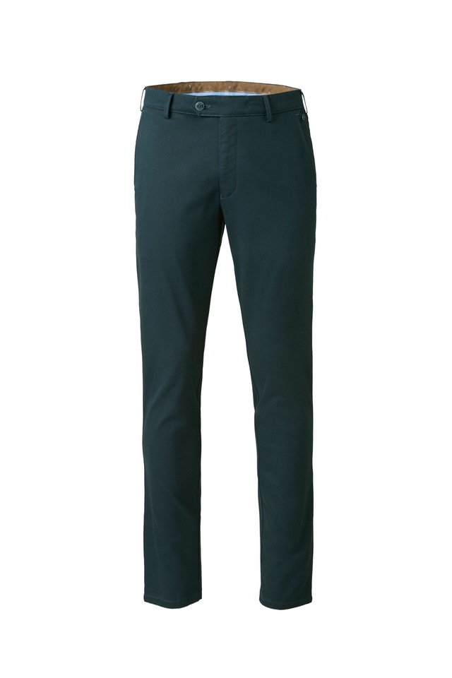 MEYER Chinos »BONN« mit Micro Print