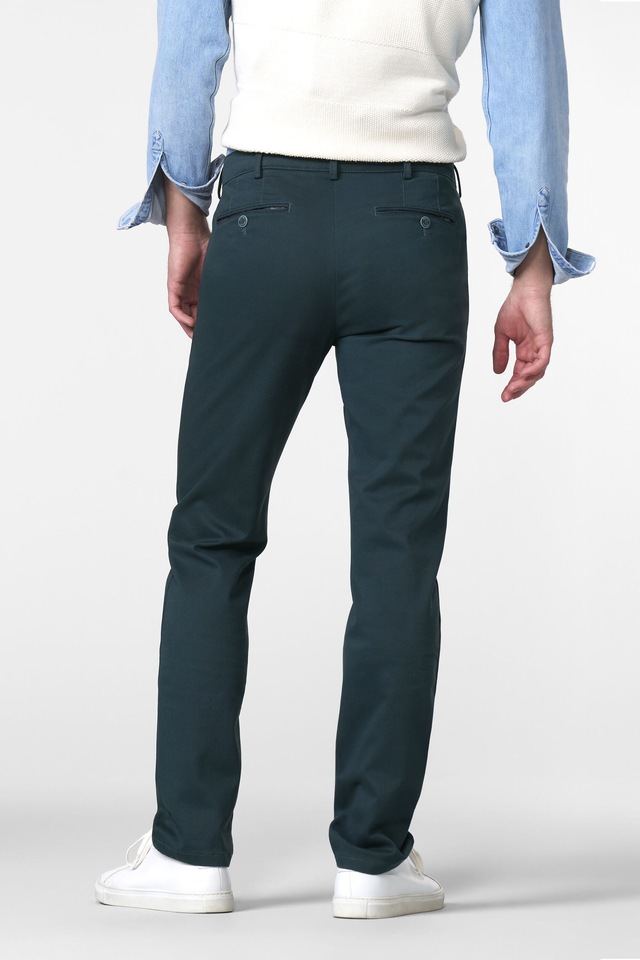 MEYER Chinos »BONN« mit Micro Print