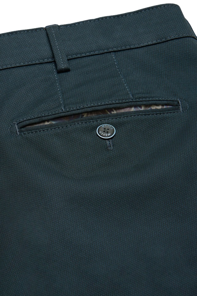 MEYER Chinos »BONN« mit Micro Print