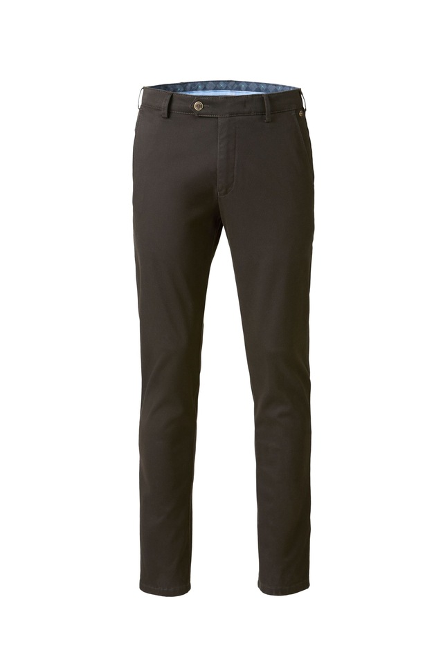 MEYER Chinos »BONN« mit Micro Print