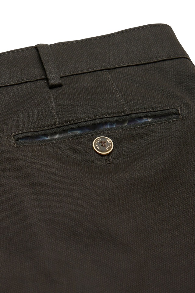 MEYER Chinos »BONN« mit Micro Print