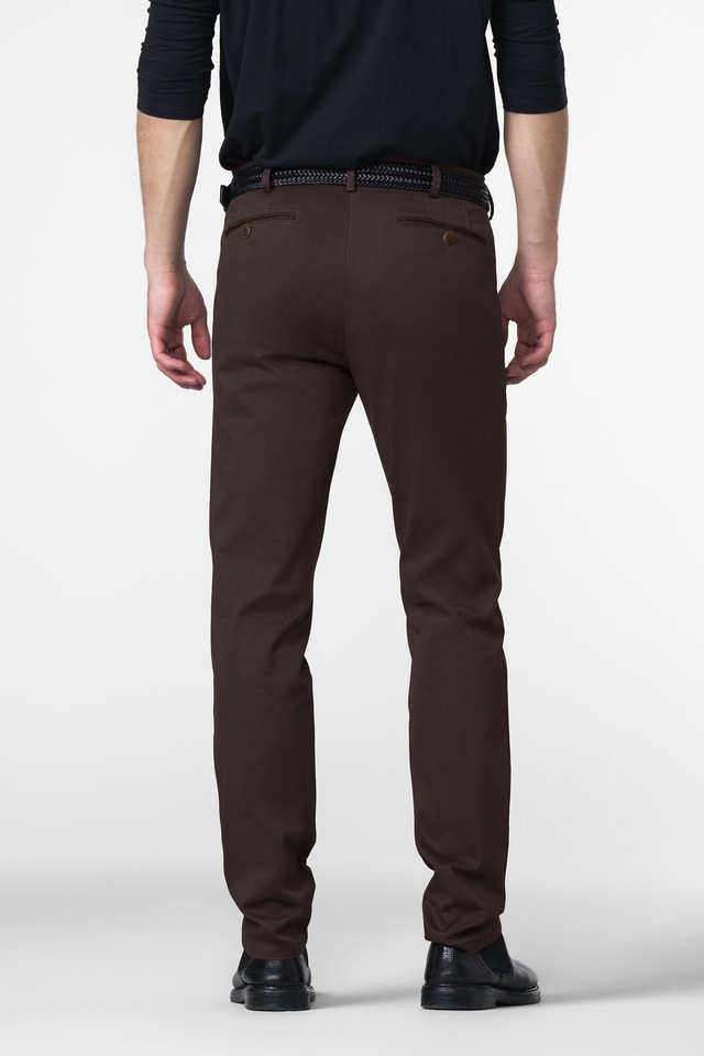 MEYER Chinos »BONN« mit Micro Print