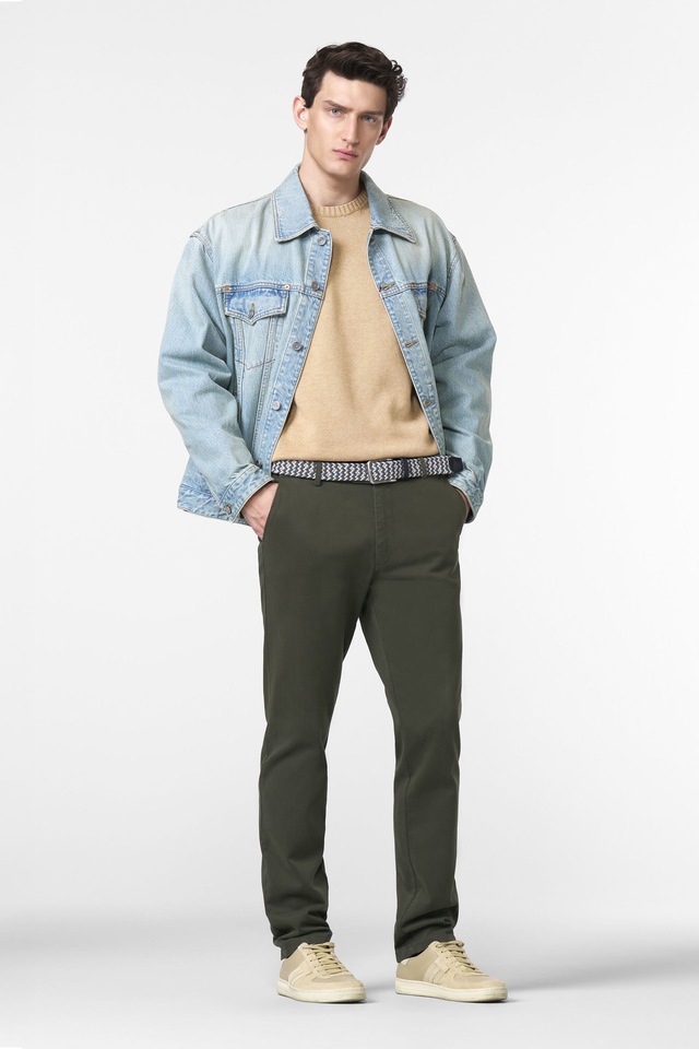 MEYER Chinos »OSLO« mit Flexbund