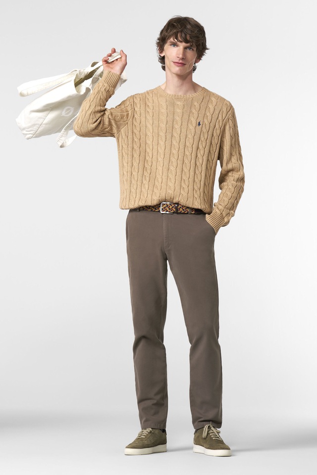 MEYER Chinos »OSLO« mit Flexbund