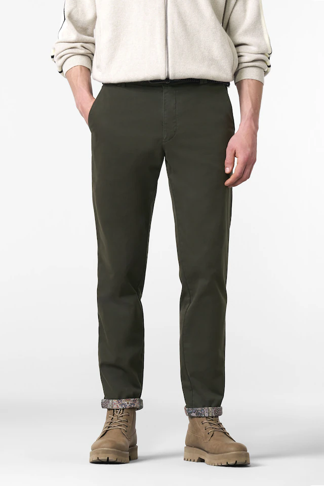 MEYER Chinos »Bonn 2-3931« Thermohose aus weichem Baumwoll-Twil