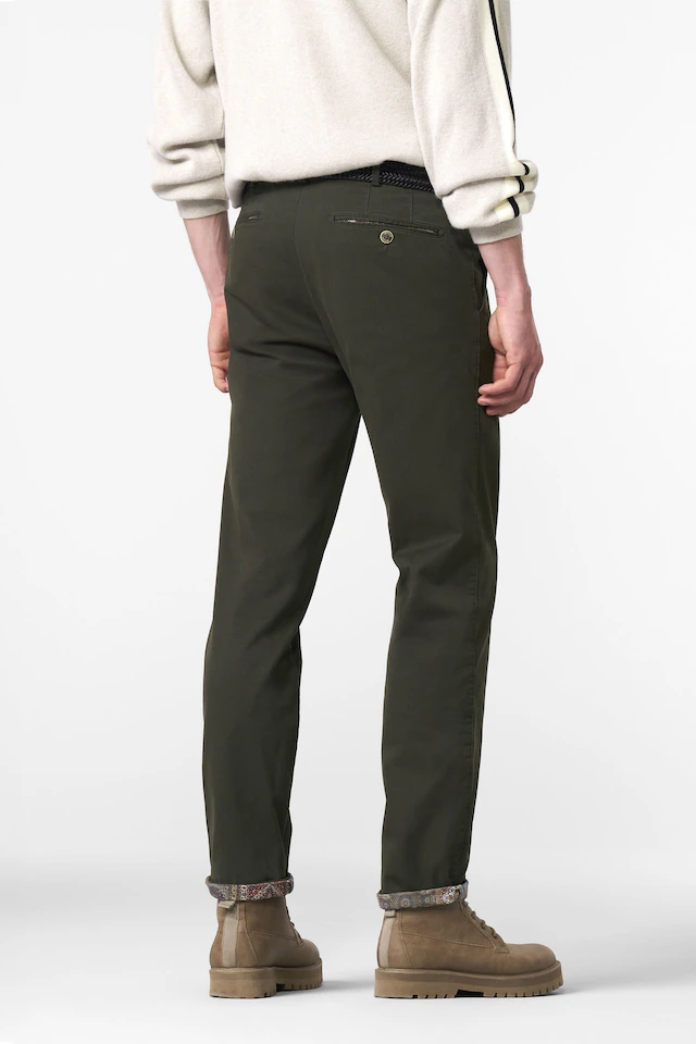 MEYER Chinos »Bonn 2-3931« Thermohose aus weichem Baumwoll-Twil