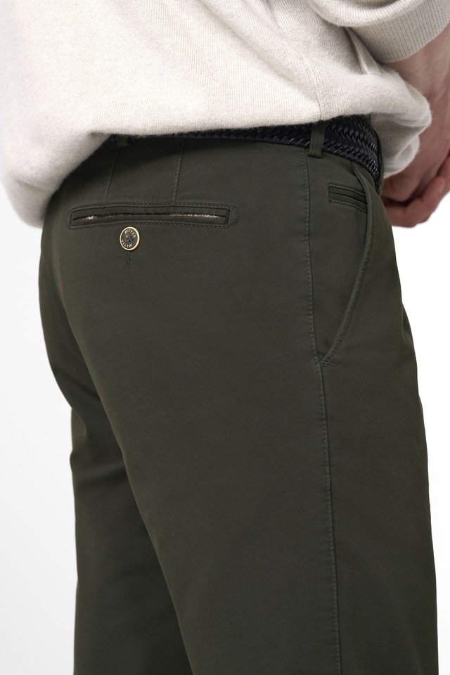 MEYER Chinos »Bonn 2-3931« Thermohose aus weichem Baumwoll-Twil