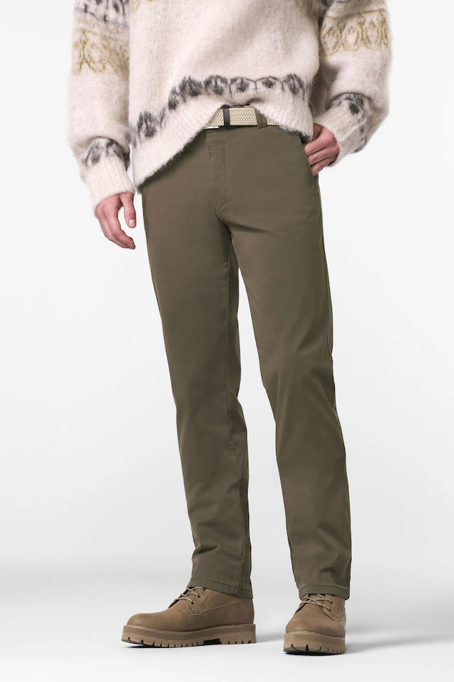 MEYER Chinos »Bonn 2-3931« Thermohose aus weichem Baumwoll-Twil