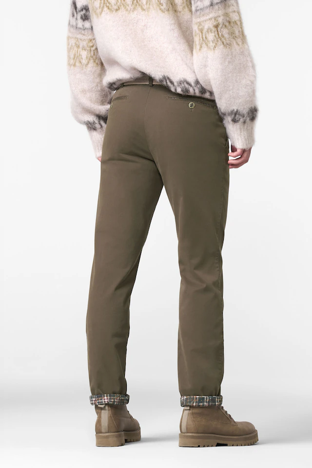 MEYER Chinos »Bonn 2-3931« Thermohose aus weichem Baumwoll-Twil