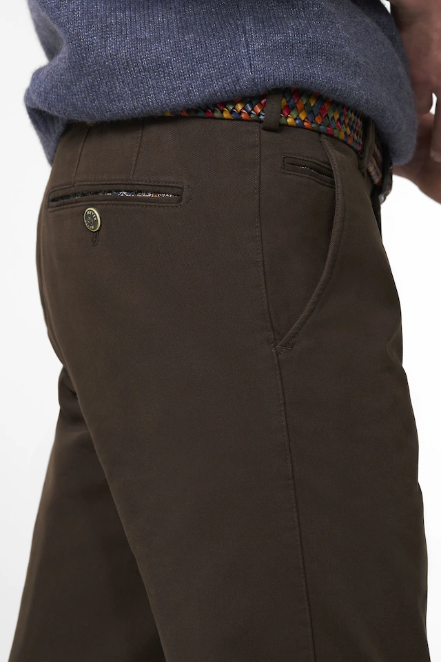 MEYER Chinos »Bonn 2-3931« Thermohose aus weichem Baumwoll-Twil