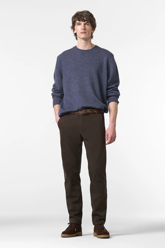 MEYER Chinos »Bonn 2-3931« Thermohose aus weichem Baumwoll-Twil