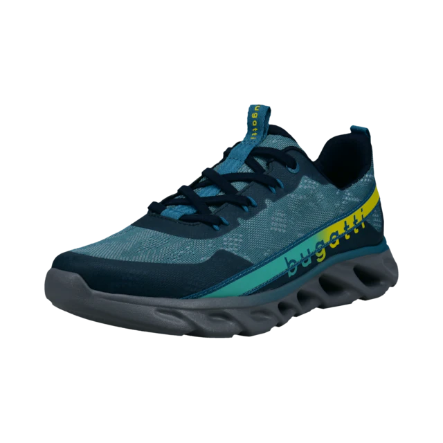bugatti Sneaker Runner Sneaker, Freizeitschuh, Slip-on Sneaker mit Elastiksenkeln