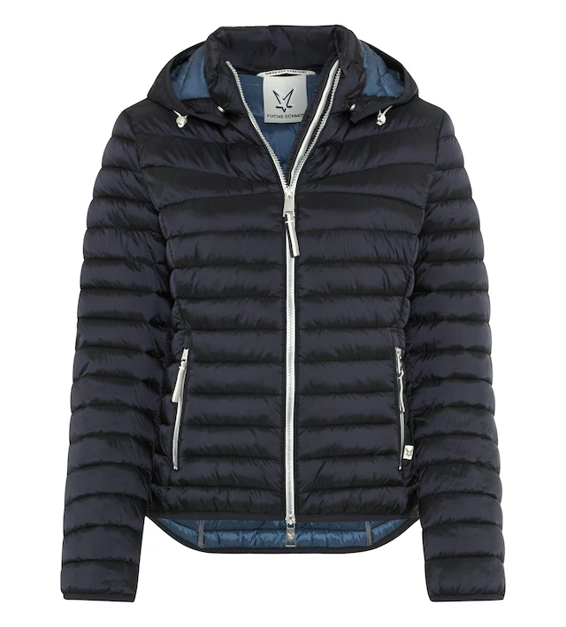 Fuchs Schmitt Steppjacke mit Kapuze abnehmbare Kapuze, Regular Fit, 2-Wegereißverschluss