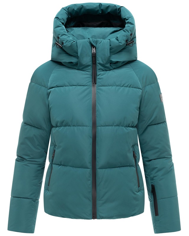 Navahoo Steppjacke »Frostherz XIV« mit Kapuze Kurze gesteppte Damen Winterjacke mit abnehmbarer Kapuze