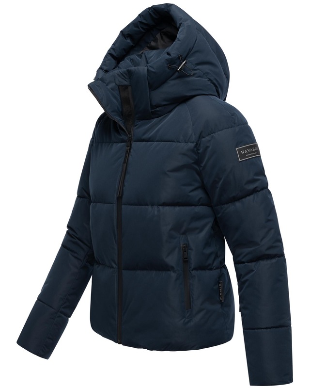 Navahoo Steppjacke »Frostherz XIV« mit Kapuze Kurze gesteppte Damen Winterjacke mit abnehmbarer Kapuze