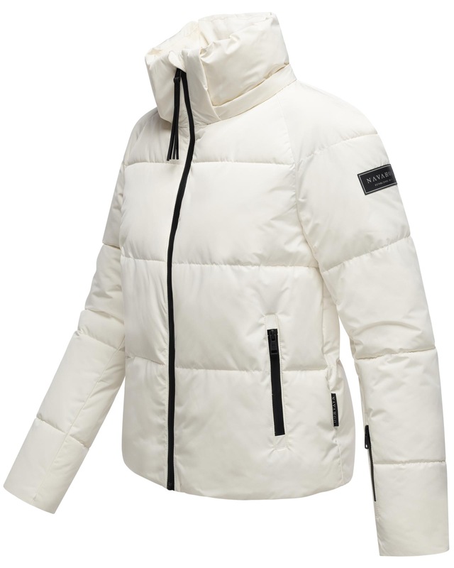 Navahoo Steppjacke »Frostherz XIV« mit Kapuze Kurze gesteppte Damen Winterjacke mit abnehmbarer Kapuze