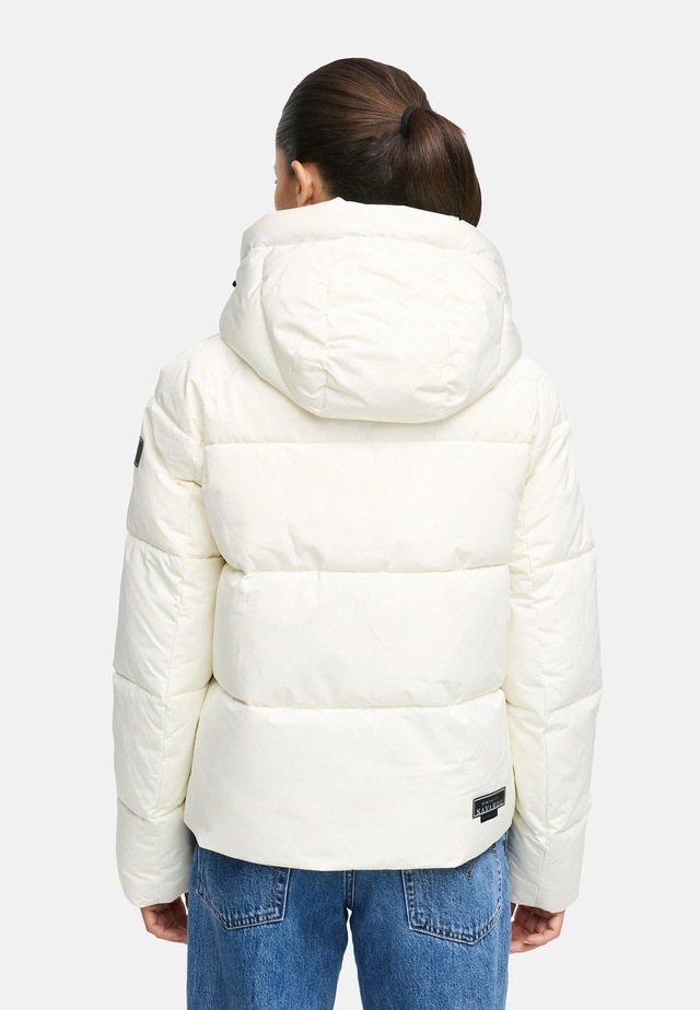 Navahoo Steppjacke »Frostherz XIV« mit Kapuze Kurze gesteppte Damen Winterjacke mit abnehmbarer Kapuze