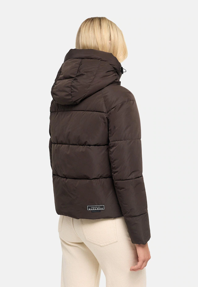 Navahoo Steppjacke »Frostherz XIV« mit Kapuze Kurze gesteppte Damen Winterjacke mit abnehmbarer Kapuze