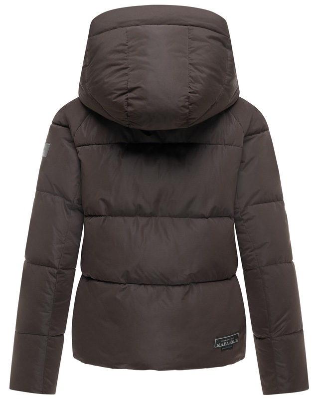 Navahoo Steppjacke »Frostherz XIV« mit Kapuze Kurze gesteppte Damen Winterjacke mit abnehmbarer Kapuze