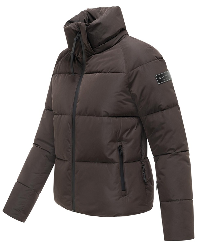 Navahoo Steppjacke »Frostherz XIV« mit Kapuze Kurze gesteppte Damen Winterjacke mit abnehmbarer Kapuze