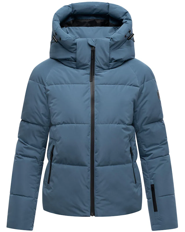 Navahoo Steppjacke »Frostherz XIV« mit Kapuze Kurze gesteppte Damen Winterjacke mit abnehmbarer Kapuze