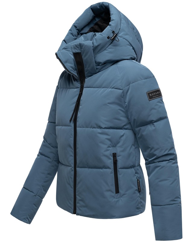 Navahoo Steppjacke »Frostherz XIV« mit Kapuze Kurze gesteppte Damen Winterjacke mit abnehmbarer Kapuze
