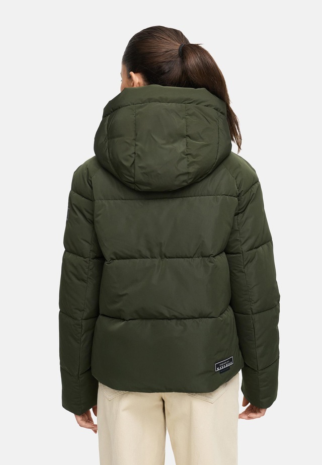 Navahoo Steppjacke »Frostherz XIV« mit Kapuze Kurze gesteppte Damen Winterjacke mit abnehmbarer Kapuze