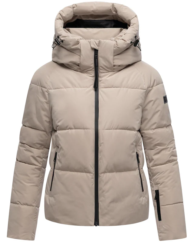 Navahoo Steppjacke »Frostherz XIV« mit Kapuze Kurze gesteppte Damen Winterjacke mit abnehmbarer Kapuze