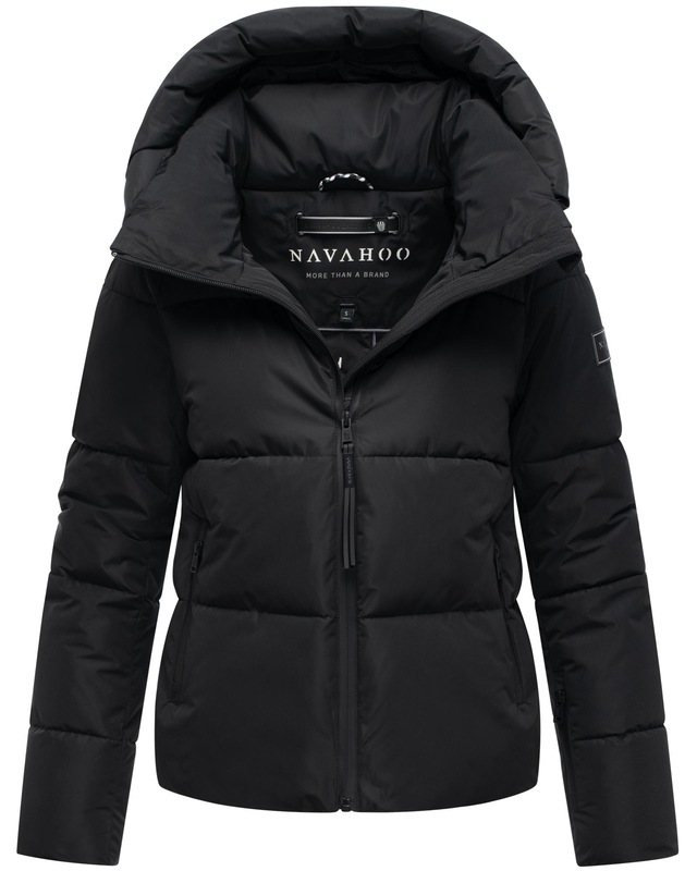 Navahoo Steppjacke »Frostherz XIV« mit Kapuze Kurze gesteppte Damen Winterjacke mit abnehmbarer Kapuze