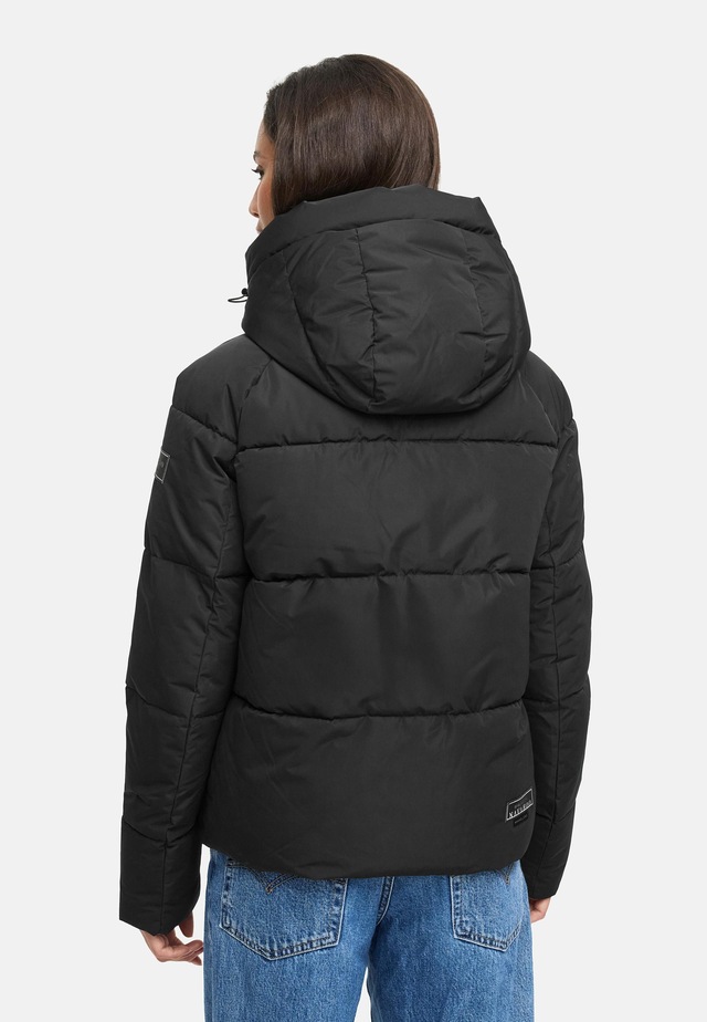 Navahoo Steppjacke »Frostherz XIV« mit Kapuze Kurze gesteppte Damen Winterjacke mit abnehmbarer Kapuze