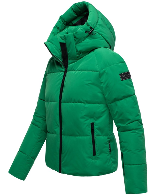 Navahoo Steppjacke »Frostherz XIV« mit Kapuze Kurze gesteppte Damen Winterjacke mit abnehmbarer Kapuze