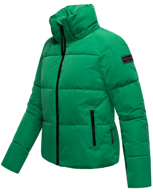 Navahoo Steppjacke »Frostherz XIV« mit Kapuze Kurze gesteppte Damen Winterjacke mit abnehmbarer Kapuze