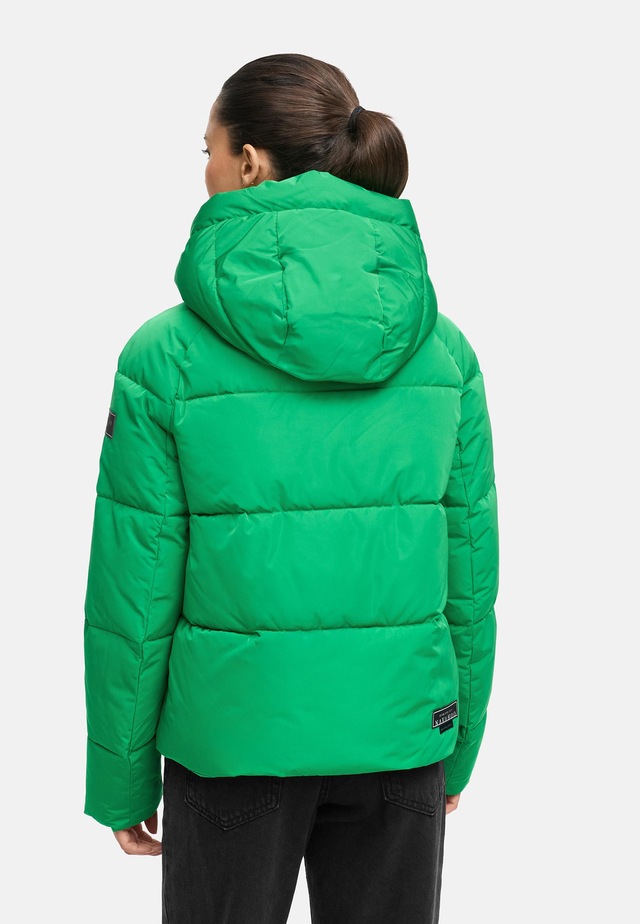 Navahoo Steppjacke »Frostherz XIV« mit Kapuze Kurze gesteppte Damen Winterjacke mit abnehmbarer Kapuze