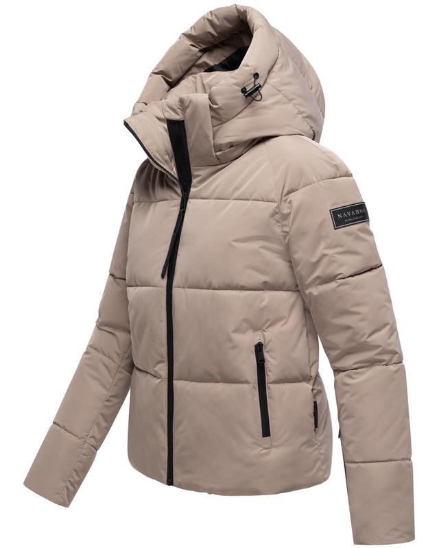 Navahoo Steppjacke »Frostherz XIV« mit Kapuze Kurze gesteppte Damen Winterjacke mit abnehmbarer Kapuze
